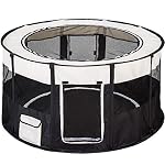 TecTake-Box-per-cani-cagnolini-cuccioli-e-piccoli-animali-114-x-605-cm–x-H-disponibile-in-diversi-colori-Nero-no-402438