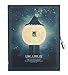 Produktbild hossty 10,4 x 14 cm Moon Reise Tagebuch mit Schloss und Schlüssel A6 Mini Tägliche Aufnahme Notebook Motivpapier Notizblock, 114 Blatt Einheitsgröße Turm