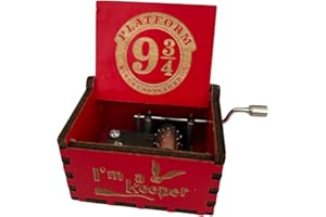 5665 Potter Music Box Modern King's Cross Platform 9 3/4 Harry Musik Box red