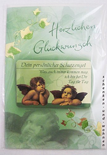 Geburtstagskarte Glückwunschkarte mit Schutzengelmotiv 51-4453