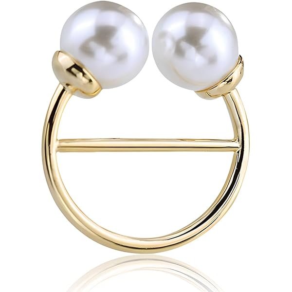 2 Pezzi Alla Moda Da Donna Elegante A Forma Di X Sciarpa Di Seta Clip Anello Sciarpe Fibbia Supporto Sciarpa Scialle Collo Camicetta Abbigliamento - Foto 9