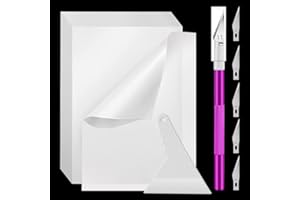 GIGIIS Daming Painting Zubehör Trennpapier 200 Blätter 10 * 15CM Staubfrei Halten Skalpell Messer Basteln Diamantpaintingbilder Zubehör 1 Stück Herrscherin