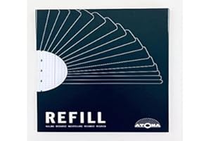 ATOMA Recharge pour Cahier, Quadrillé 5, A5, 60 Feuilles