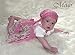 Dirndl Body Lace Collar Mogo. cc -  white -  3-6 Months, 62 cm/68 cm