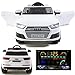 Produktbild simron Audi Q7 Quattro SUV Elektro Kinderauto Kinderfahrzeug Ride-On 12V Kinder Elektroauto weiss