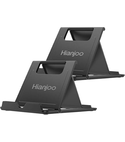 Support De Téléphone En Acrylique Transparent - Compatible 4 à 10" - Avec Trou De Charge - 4