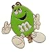 Produktbild m&m's - Ballonpin - green / grün - Pin aus Metall