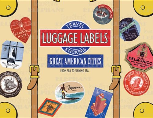 Preisvergleich Produktbild Great American Cities Luggage Labels (Travel Stickers)