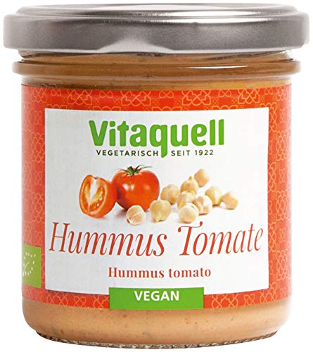 Preisvergleich Produktbild Vitaquell Hummus Tomate Bio Dip, 130 g