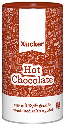 Xucker 750g Trink-Schokolade nur mit Xylit aus Frankreich gesüßt, Hot Chocolate, 10102 Xucker 750g Trink-Schokolade nur mit Xylit aus Frankreich gesüßt, Hot Chocolate, 10102