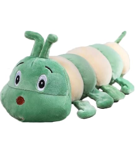 Herfair Doudou petite fourmi en peluche, mignon, insecte, poupée, cadeau pour enfants