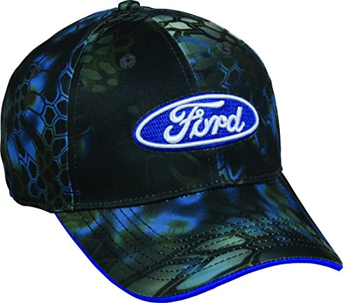 Outdoor Cap para hombre Ford Kryptek Camo gorra - FRD08A, Kryptek Neptune
