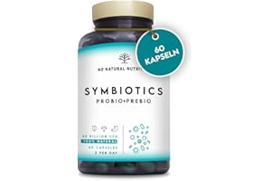 ‎N2 NATURAL NUTRITION Kulturen Komplex mit Inulin. Darmbakterien Kapseln hochdosiert 40 Milliarden KBE pro Dosis. Verdauungsenzyme. Enthält Lactobacillus und Darmbakterien. 60 Kapseln. N2 Natural Nutrition