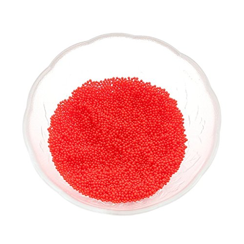 HENGSONG 10000 Stück Wasserperlen Gelperlen Aquaperlen Deko Aqualinos Hydroperlen für Die Bewässerung Der Pflanzen Hochzeit und Möbel Dekoration (Rot) - 4