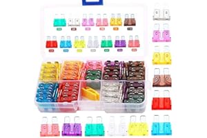 RUNCCI-YUN 90Pcs KFZ Sicherungen Set,Autosicherung Flachsicherung 19mm,Klein Auto Sicherungen,Auto Stecksicherung,Set maßgebend Autosicherungen 1A 2A 3A 4A 5A 7.5A 10A 15A 20A 25A 30A 35A 40A