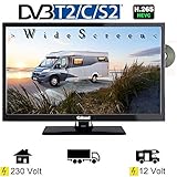 Der Gelhard GTV2442 ist mit allen Tuner ausgestattet DVB-C/-T2/-S2 (Triple Tuner). Sie können digitales Fernsehen terrestrisch, über Satellit oder Kabel empfangen, ohne zusätzlichen Receiver. Dank des S2 Tuners sind auch die HD-Programme empfangbar. Die SAT Senderliste ist bereits vorprogrammiert. Der DVB-T2 Tuner entspricht dem neusten Standard H.265 (grünes Logo). Der CI+ Schacht ist geeignet für freenetTV, HD+ und vielen anderen Anbietern.