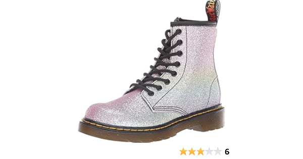rainbow glitter doc martens