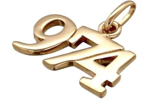 LINE.BIJOUX Pendentif ""département 974""plaqué or 750/000 garanti sans nickel