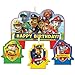 Produktbild Paw Patrol 4 teiliges Geburtstagskerzen Set - Happy Birthday - Nickelodeon