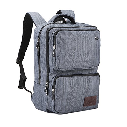 HongyuTing Unisex Business Travel Laptop Rucksack College Daypack Handtasche Passend für 15,6 Zoll Laptop - 2