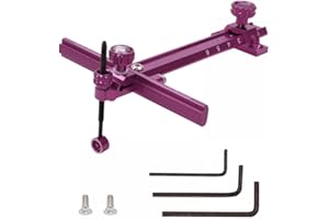 DONGKER Viseur d'arc Recurve,6 Pouces en Forme de T Viseur d'arc Recurve pour Tir a l'arc,Bow Sight en Alliage Aluminium, Reglage Rapide,Sport d'arc Z