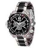 Mikado Analogue Black Dial Men