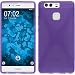 Produktbild PhoneNatic Case für Huawei P9 Hülle Silikon lila X-Style + 2 Schutzfolien