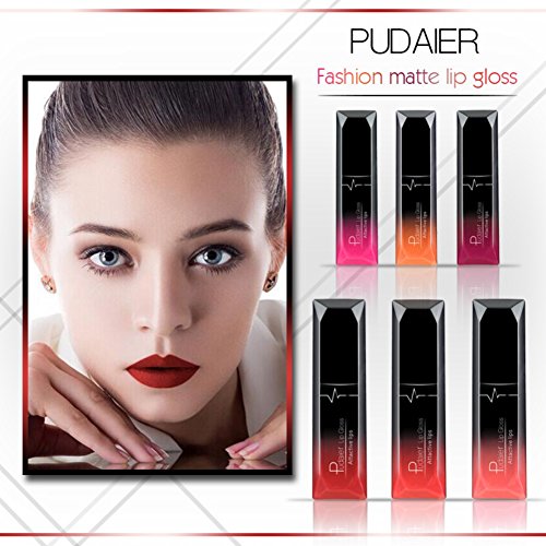 ROPALIA 21 Farben Matt Liquid Lip Gloss Lippenstift Wasserdicht Langlebig - 2