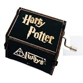 Harry Potter Ahşap &Ccedil;evirmeli M&uuml;zik Kutusu