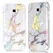 Produktbild TPU Hülle für Samsung Galaxy A5 2017, Silicone Hülle Marmor Case für Samsung Galaxy A5 2017 / A520, ZCRO Schutzhülle für Samsung Galaxy A5 2017 / A520 Handyhülle Silicone TPU mit Marmor Muster Design Kreative Bling Glitzer Luxus Slim Handytasche Hüllen Case Ultra Dünn Weich Silikonhülle Soft Transparent Rahmen Bumper Etui Handy Schutz Tasche mit Stift Stylus Marble Back Cover Schale für Samsung Galaxy A5 2017 / A520 (Weiß)