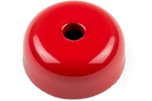FIRST4MAGNETS Aimant en Pot Peu Profond D'Alnico Pour Applications á Haute Température, Ingénierie et Fabrication - 19mm dia x 7,5mm D'Épaisseur C/W 5,2mm Trou Contre la Division - Put 3kg - Pack de 4