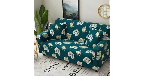 Buy Pinkdose 15 Four Seat Sofa Inkjet Pattern Elastic Stretch