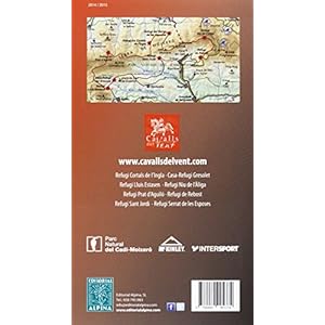 CAVALLS DEL VENT (Mapa Y Guia Excursionista)