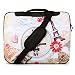 Produktbild TaylorHe 15 / 15,6 Zoll Notebooktasche, Schultertasche für Notebook mit Muster , Laptoptasche mit Griff und Seitentaschen Laptop Bag Pinnwand, Giraffe