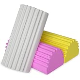 JICOOT Damp Duster Sponge for Cleaning, Reusable Cleaning Sponge for Blinds, Window Track, Glass, Mirrors, Baseboards, Vents 