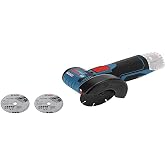 Bosch Professional GWS 12V,76 Cordless Palm Grinding Machine (12 Volt, SOLO, Disc Diameter: 76 mm, In Carton Box)
