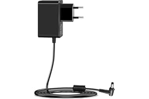 ANKS Alimentatore di rete 9 V per pedali per chitarra, 9 V 850 mA alimentatore di rete per Casio Keyboard, 850 mA, cavo di alimentazione Centrale Negative AC DC, adattatore per pedali BOSS Effects,