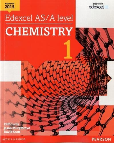 Book's Cover ofEdexcel ASA level Chemistry Student Book 1