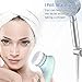 eBasic Rechargeable Facial Cleansing Brush, Electric Vibrating Sonic Waterproof Face Brush Cleansing System with 3 Brush Heads for Facial Exfoliating, Massaging, Microdermabrasion, Pore Minimizer, Helps with Acne, Dark Spots, and Blackheads