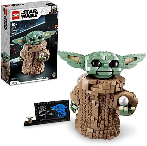 LEGO Star Wars: The Mandalorian The Child 75318 Building Kit; Collectible Buildable Toy Model for Ages 10+, New 2020 (1,073 Pieces)