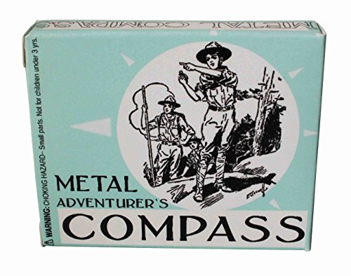 Mini Metal Pocket Compass for Children - Perfect Stocking Filler Mini Metal Pocket Compass for Children - Perfect Stocking Filler