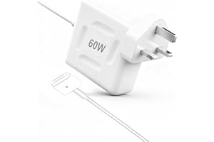 FIVEBOX 60W T-Tip Super Fast Charger，Compatible with Mac Book Pro charger，Laptop adapter, Compatible with Mac Book Air and Mac Book Pro 11-13 inch (2012-2018) models, suitable for A1425 A1435、A1502、A1436 65W