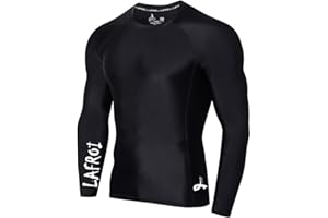 LAFROI Men's Long Sleeve UPF 50+ Baselayer Skins Performance Fit Compression Rash Guard-CLYYB