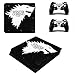 Produktbild Playstation 4 Slim + 2 Controller Aufkleber Schutzfolien Set - Game of Thrones /PS4 S