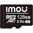 128GB Micro SD Card Imou SDXC Memory Card Full HD Speed Up to 95/25MB/s UHS-I SD Adapter for Smartphones, Tablets, Action Cameras, Drones (128GB)