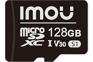 Karta Pamięci Micro 128 GB SDXC Imou prędkość Full HD Do 95/25 MB / s Klasa 10 / U1 UHS-I Adapter SD do smartfona, tabletu, kamery akcji, drona i laptopa (128 GB)