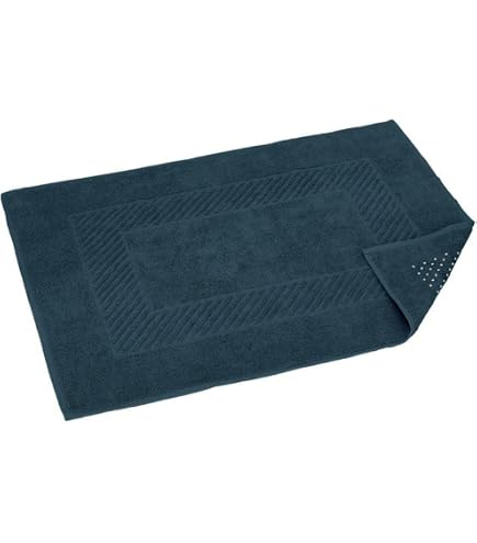 Somma Tappeto Bagno Origami Scendidoccia 50x80 Cm – Colore Argilla, Antiscivolo, Certificato Oeko-tex, Made In Italy, Qualità Jacquard