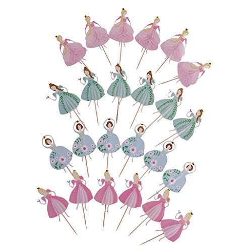 Gazechimp 24pieces / Set Cupcake Picks - 5