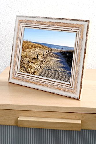 Bilderrahmen Holz | Mein Landhaus | Toskana 13x18cm | Vintage Fotorahmen - 3