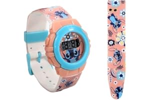 My sweety pop – Montre Numérique Enfant - Ecole - Maternelle - Garderie - Vacances - Idée Cadeau - Bracelet Ajustable